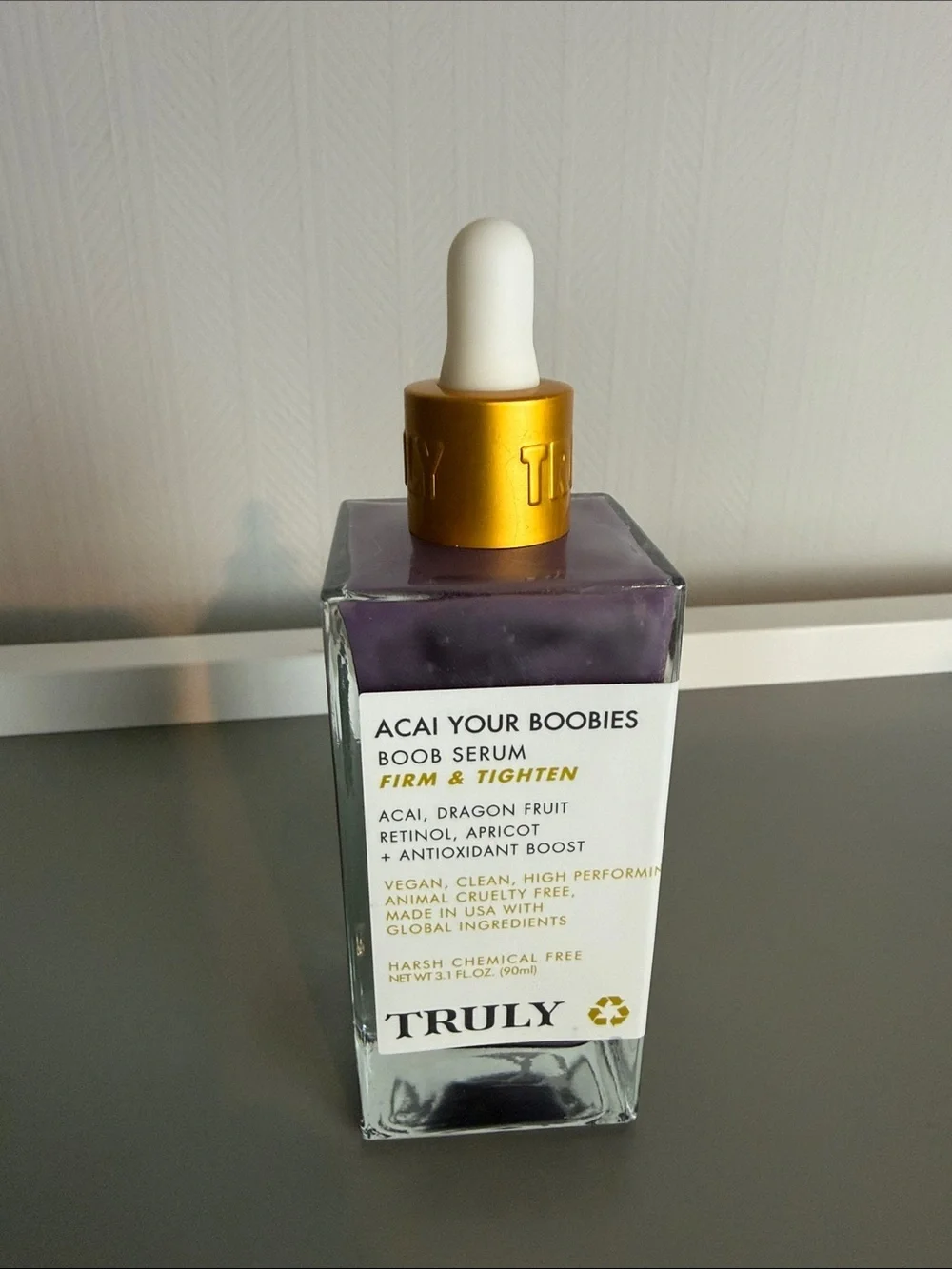 Truly Acai Your Boobies Firming Body Serum, 3.1 fl oz (90 ml)